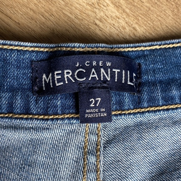 J Crew Mercantile raw hem jean shorts - Picture 9 of 15